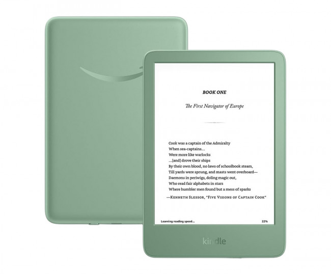 Электронная книга с подсветкой Amazon Kindle 11th Gen. 2024 16Gb Matcha
